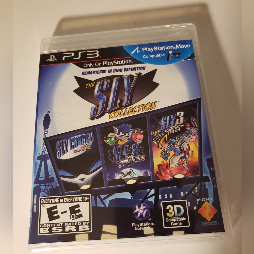PS3 PLAYSTATION SLY COLLECTION TESTED